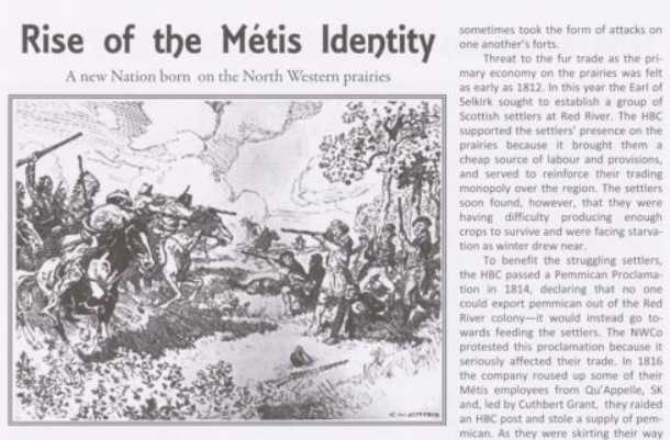 Image from Vantage Points, Stories from Turtle Mountain Métis Elders and Manitoba's Southwest Corner, Volume II (2010), in Manitoba Local Histories collection at Archives & Special Collections, UM Libraries.