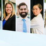 UM's 2020 Vanier Scholars from left to right: Javad Alizadeh, Ashley Hayward, Belal Zia, Rachel Nickel, Sarah Turner.