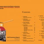 CAFE summary report table of contents