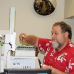 Mario Tenuta in the lab