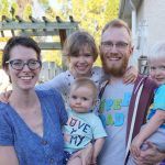 Steve Falkingham and family