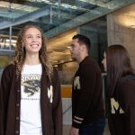 student-athletes pictured at the Active Living Centre