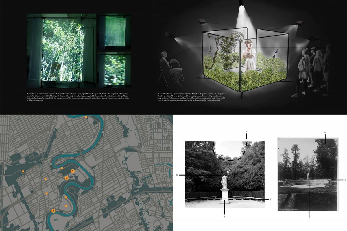 three URA poster competition submissions