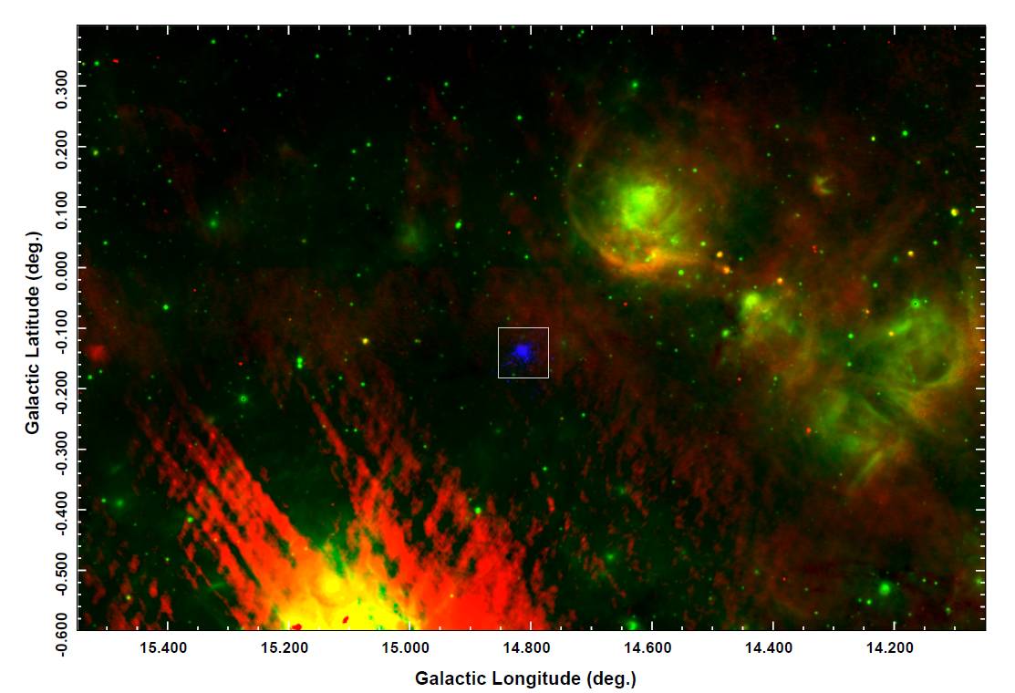 J1818 is a "baby magnetar" in Sagittarius