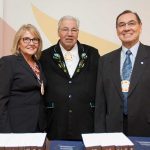 (L-R) Commissioners Marie Wilson, Justice Murray Sinclair and Chief Wilton Littlechild.