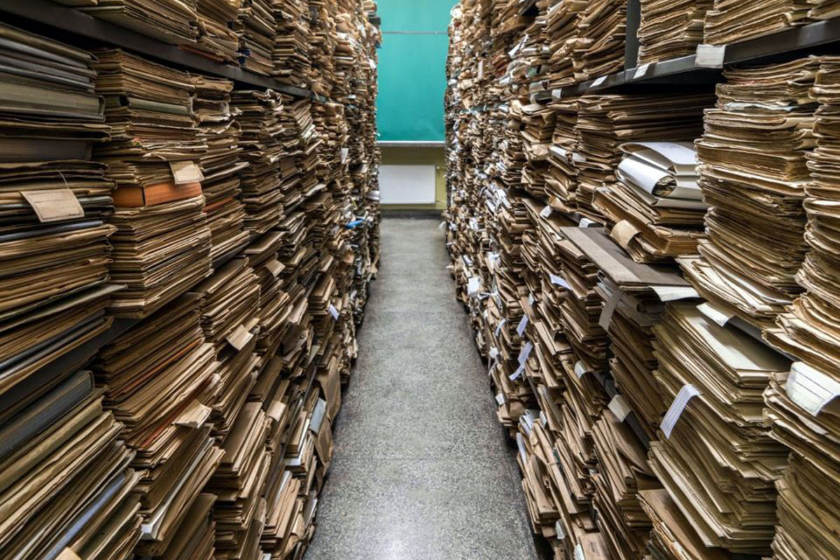 Digitizing archives can make information more accessible, especially during the coronavirus pandemic. // Shutterstock
