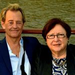 Portrait of Dr. William Pope and Dr. Elizabeth Tippett Pope.