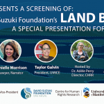 Land Back event poster