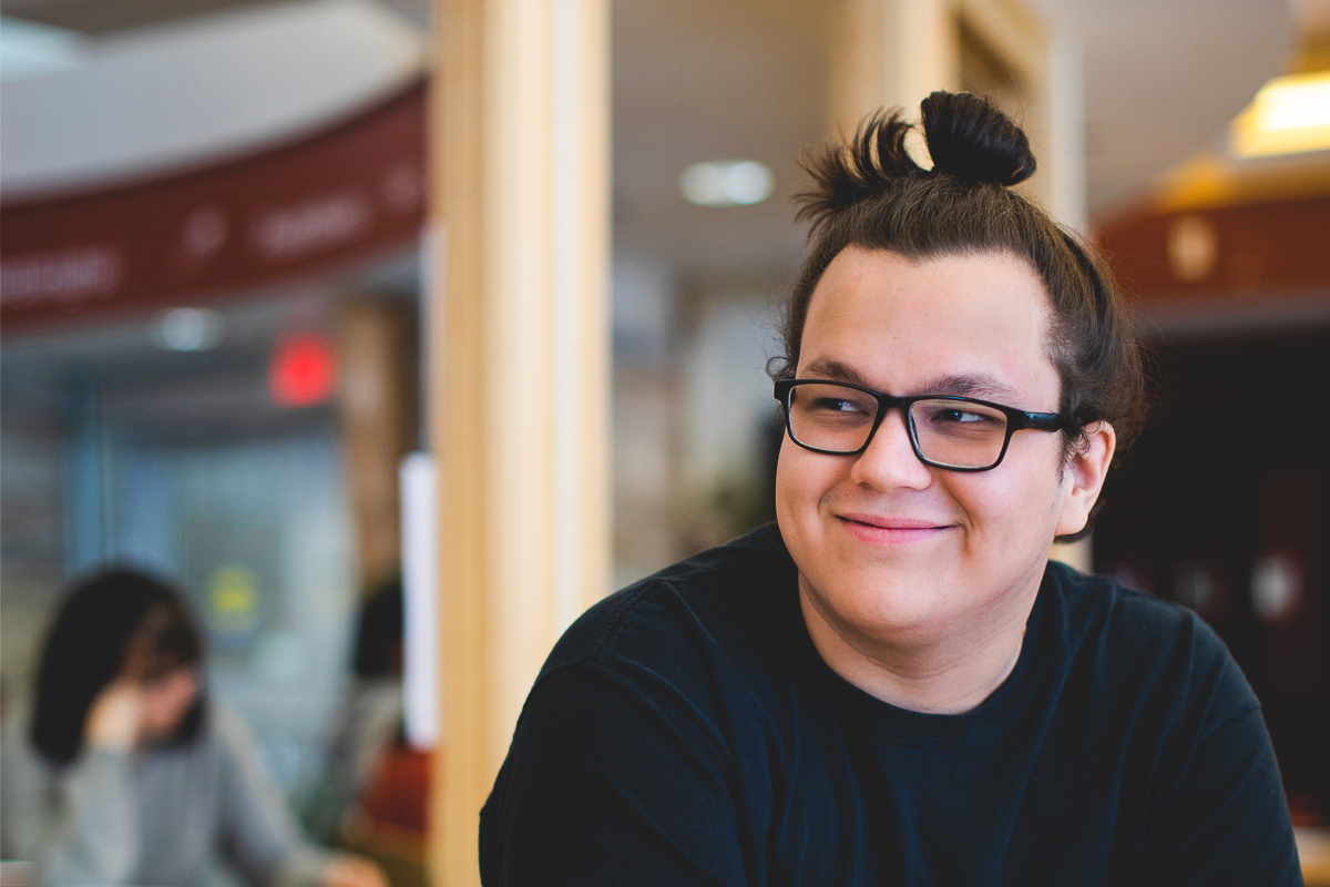 qualico-bridge-to-success-student-in-migizii-agamik