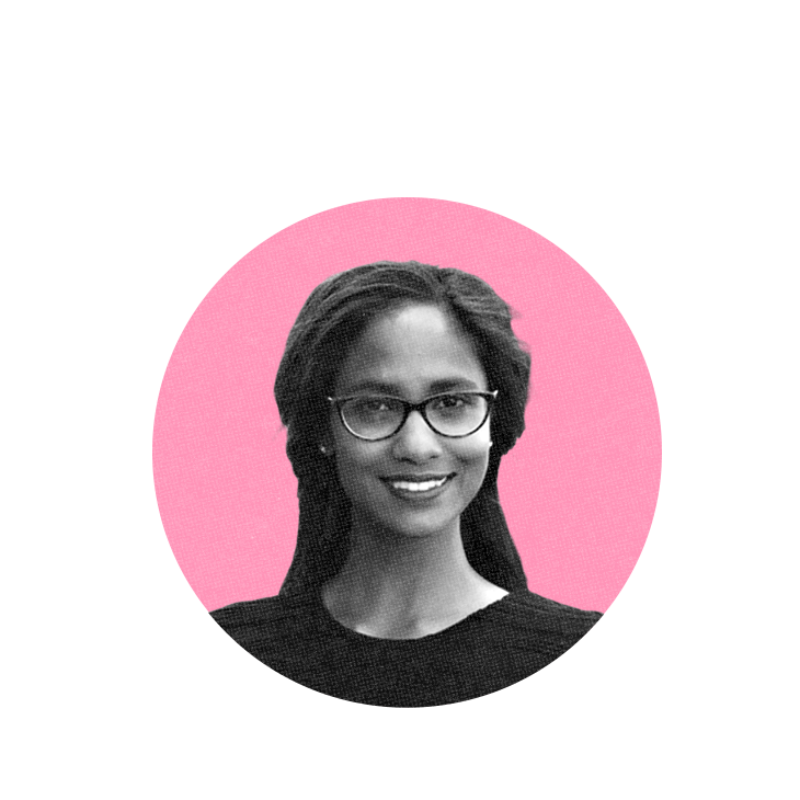 A headshot of Andi Sharma.