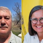 Robert Maytwayashing and Elaine Froese