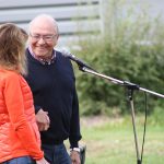 Ted Fontaine with his wife, Morgan. // Photo by Andrew Woolford
