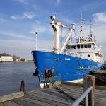 MV Namao, a research vessel on Lake Winnipeg