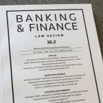 Cover of the Banking and Finance Law Review vol. 36 no. 2