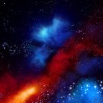 Nebula in deep space