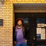 A Toronto actor and cabaret performer, a precarious employee, poses for a photo in April 2021 at the Elgin theatre. THE CANADIAN PRESS/Chris Young
