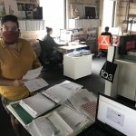 Sean standing in the Public City office.