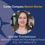 Self portrait of Jennifer Thorsteinsson