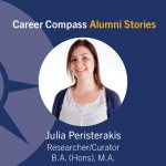 Self portrait of Julia Peristerakis