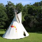 The teepee at NCTR.
