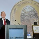 2021 IDEA RECIPIENT DR. ERNEST RADY [BCOMM/58, LLB/62, LLD/15]. // PHOTO BY Steve Salnikowski