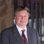 Photo of Dr. Christopher Adams who has been re-appointed as the rector of St. Paul's College.