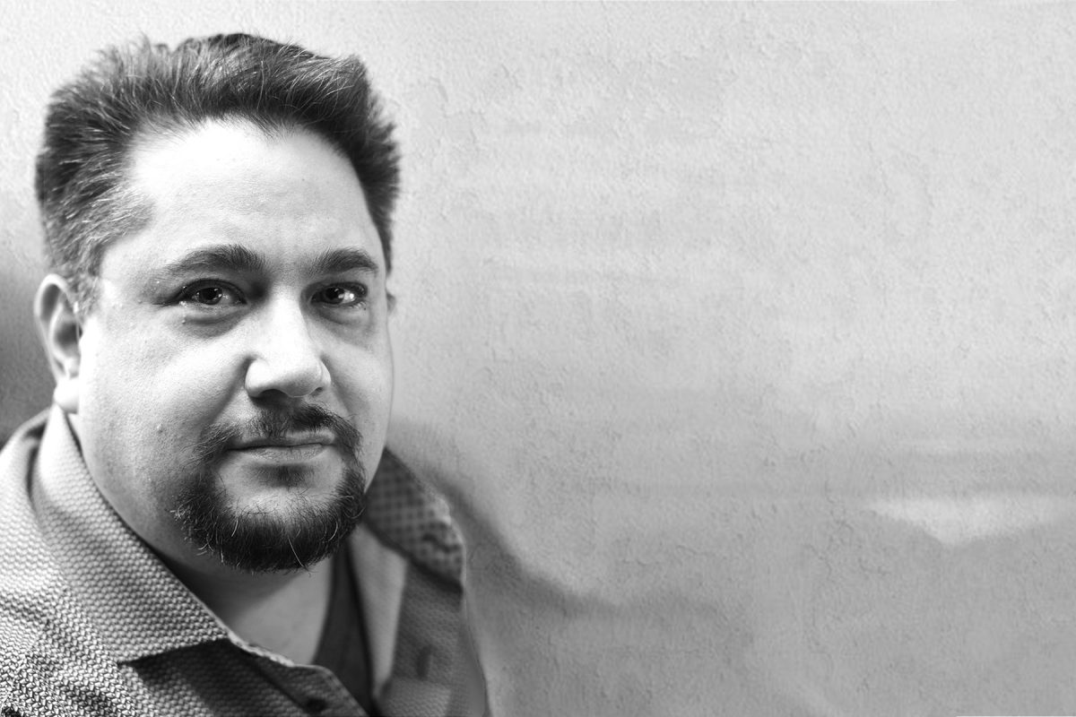 Black and white photo of Dr. Richard Jochelson, Dean of Law by Dr. Amar Khoday