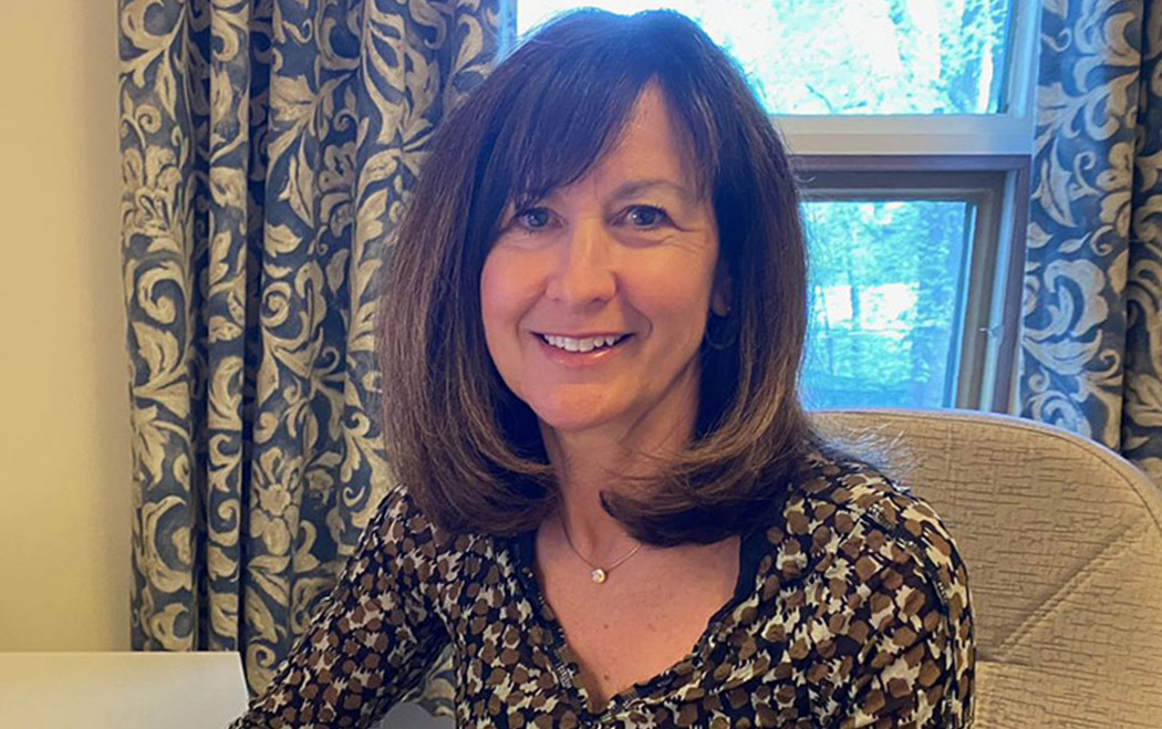 Karen Dunlop in her office.