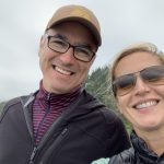 Outdoor photo of Marc Mollot and Shelley Tottle-Mollot.