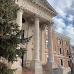 The Administration Building on Fort Garry campus in winter 2021. // Photo by Chris Rutkowski