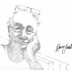 sketch of Barry Padolsky