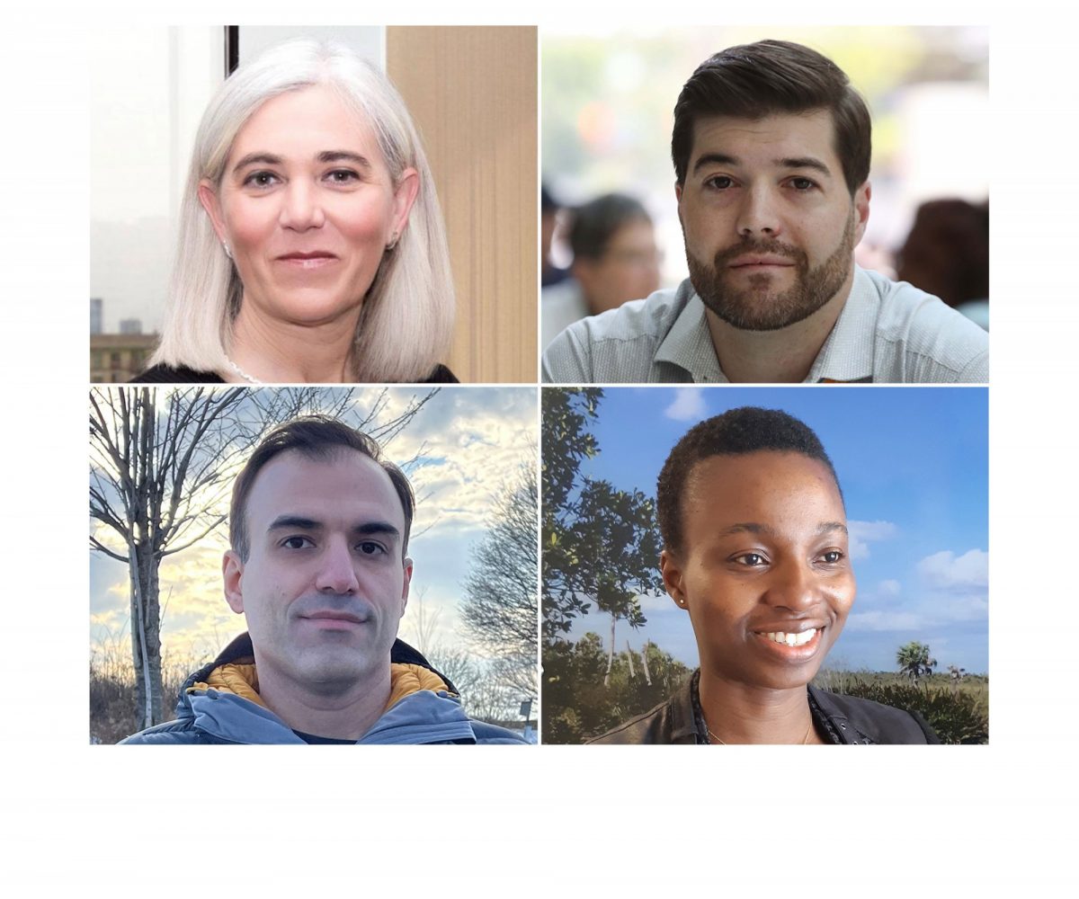 Cristina Rosell, Dylan MacKay, Hooman Derakhshani and Afua Mante