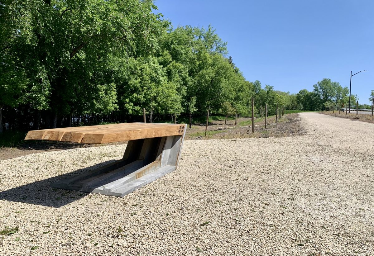 Eastern Transportation Corridor seating area