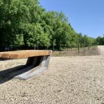 Eastern Transportation Corridor seating area