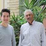 Dr. Liam O'Neil, assistant professor of internal medicine and immunology, left and Dr. Hani El-Gabalawy, professor of internal medicine and immunology and Endowed Rheumatology Research Chair, right.