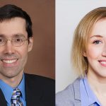 Headshots of Dr Gerald Heckman and Elizabeth McCandless