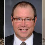 Laura and Henry Holtmann and Curtis Evenson