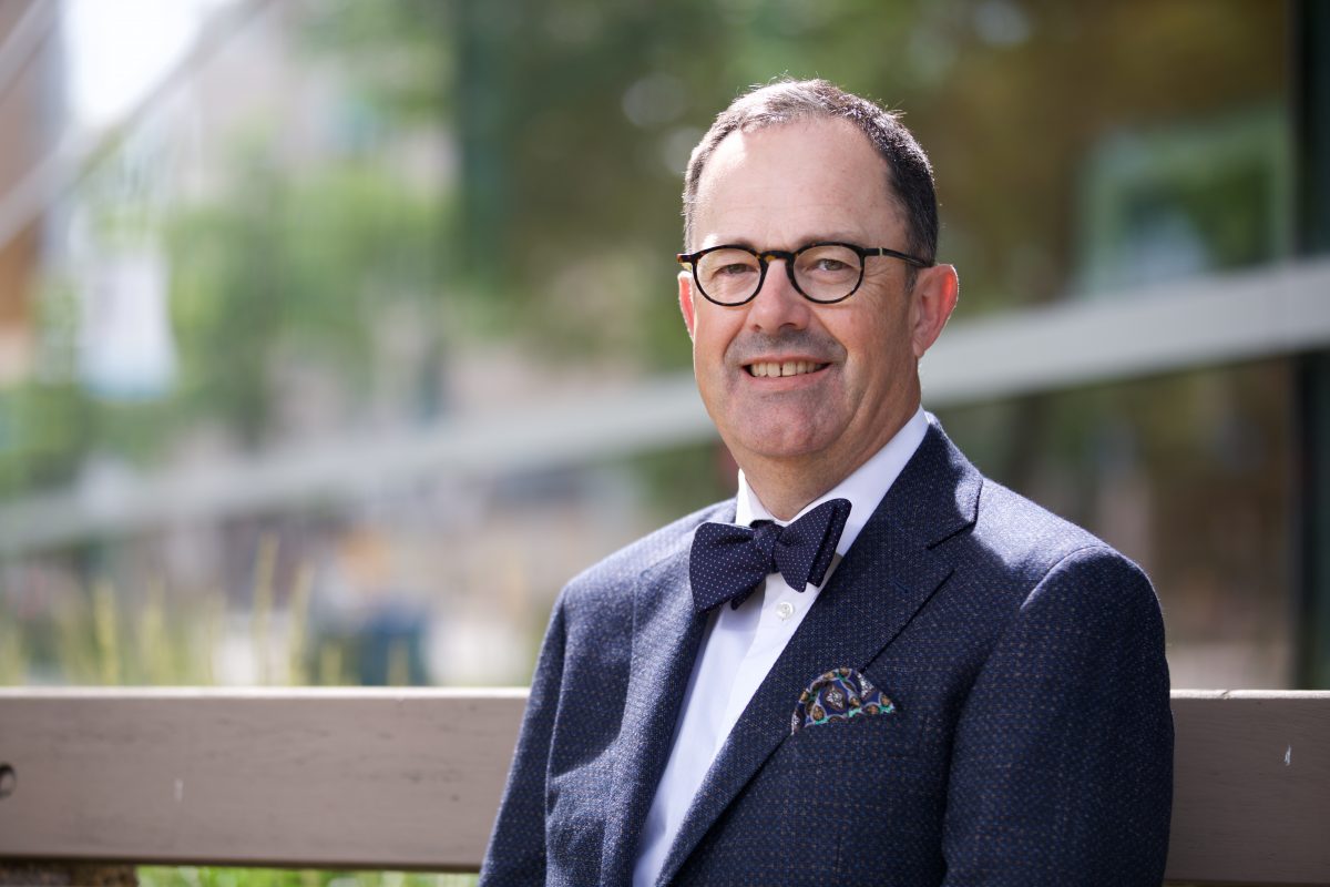 Portrait of Dr. Peter Nickerson.