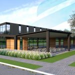 Rendering of Prairie Crops and Soils Research Facility.