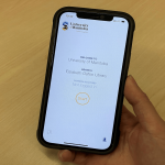 Use self-checkout app on mobile device