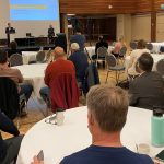 Budget town hall gathering