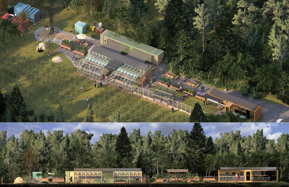 Experimental Farming Design rendering