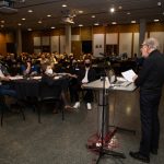 Robert Allsopp speaking at the MLA 50th Anniversary Event