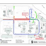 Map of Feb. 2023 Dysart Rd. closure