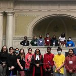 CanU Law program kids with Judge Kusham Sharma after mini moot at law courts fall term 2023
