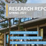 Screen Shot of the cover of Faculty of Law Research Report