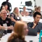 Attendees at a workshop