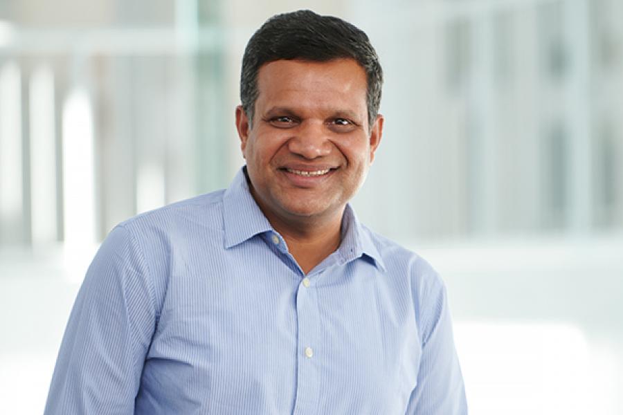 Portrait of assistant professor Kiran Pedada