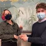 Seth Lozinski receiving 2023 Richard Wagner award-PBSC