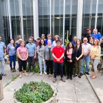 People gather for a celebratory barbecue to celebrate all FAFS 2023 support nominees